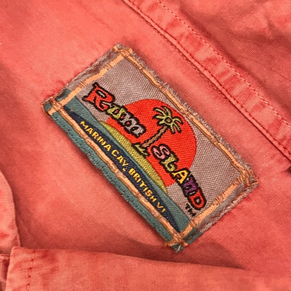 Vintage Rum Island Long Sleeve Button Down 🌵Large - Picture 2 of 7